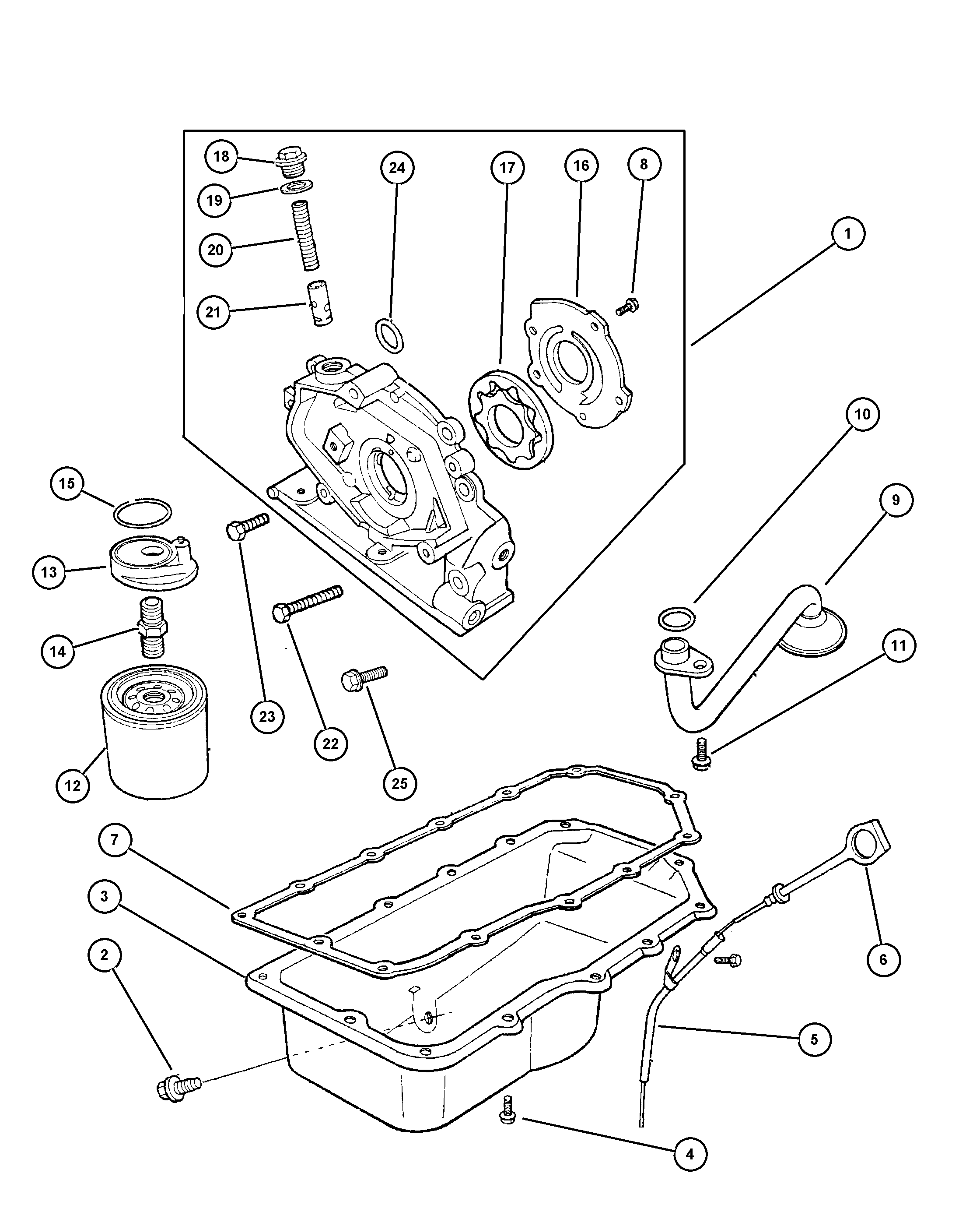 Chrysler 410 5409 - Ölfilter alexcarstop-ersatzteile.com