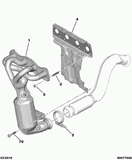 CITROËN 0341 P9 - Katalysator alexcarstop-ersatzteile.com