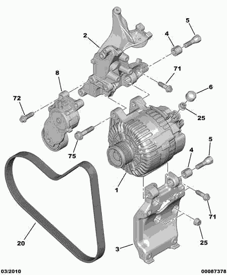 CITROËN 96 780 488 80 - Generator alexcarstop-ersatzteile.com