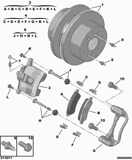 CITROËN/PEUGEOT 4249 31 - Bremsscheibe alexcarstop-ersatzteile.com