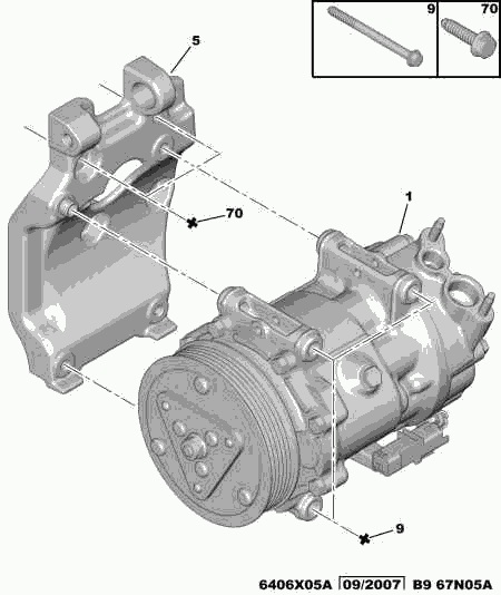 OM 6453 WN - Kompressor, Klimaanlage alexcarstop-ersatzteile.com