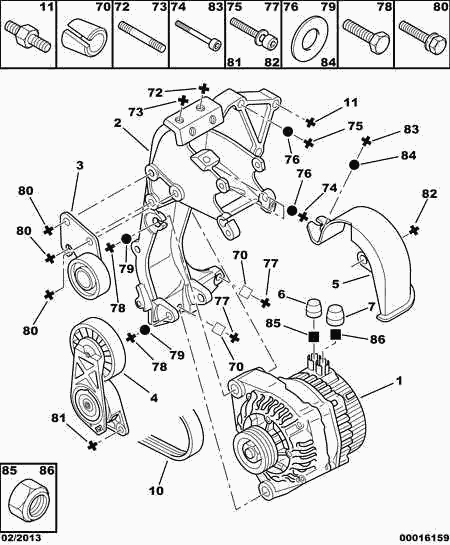 CITROËN 5750 YZ - Keilrippenriemen alexcarstop-ersatzteile.com