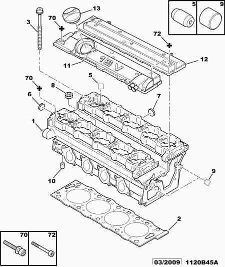 PEUGEOT 0209.Z2 - Dichtung, Zylinderkopf alexcarstop-ersatzteile.com