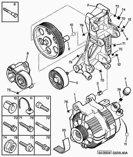 CITROËN 5705 AC - Generator alexcarstop-ersatzteile.com