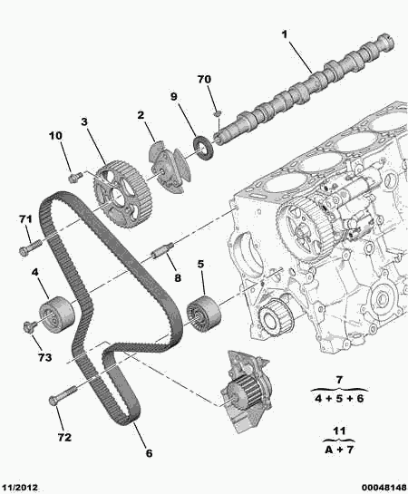 NISSAN 0831 83 - Zahnriemensatz alexcarstop-ersatzteile.com