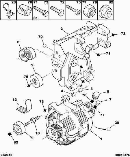 PEUGEOT 5705 2D - Generator alexcarstop-ersatzteile.com