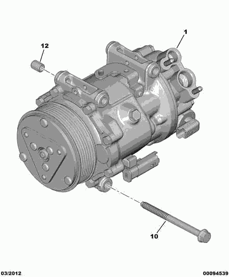 OM 6453 QL - Kompressor, Klimaanlage alexcarstop-ersatzteile.com