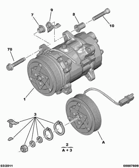 TOYOTA 6453 TE - Kompressor, Klimaanlage alexcarstop-ersatzteile.com