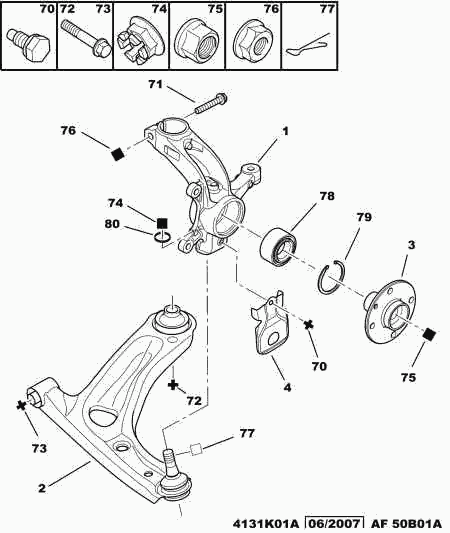 TOYOTA 6822 JL - Radlagersatz alexcarstop-ersatzteile.com