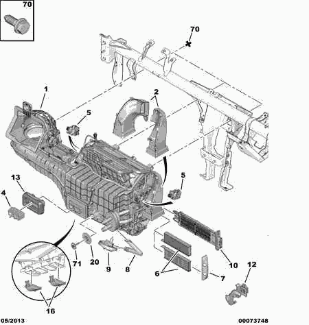 CITROËN/PEUGEOT 6447 XF - Filter, Innenraumluft alexcarstop-ersatzteile.com