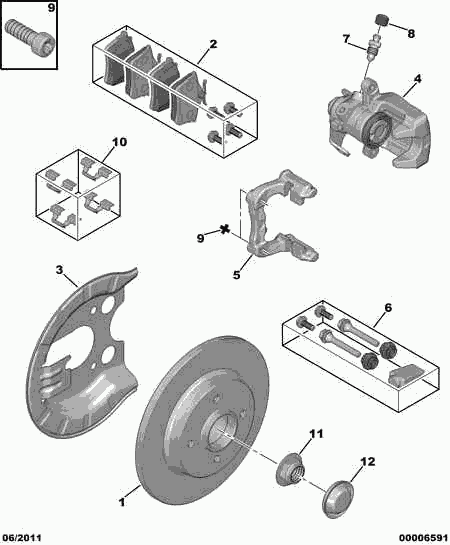 CITROËN 4249.32 - Bremsscheibe alexcarstop-ersatzteile.com