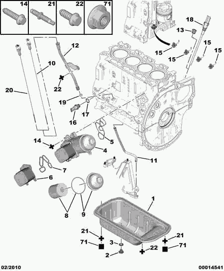 PEUGEOT (DF-PSA) 1109 Z6 - Ölfilter alexcarstop-ersatzteile.com