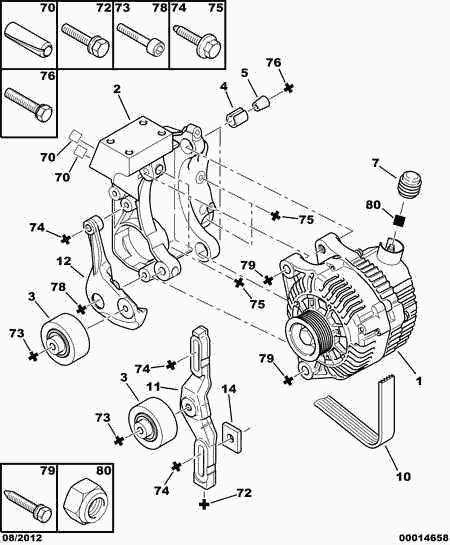 CITROËN 5705 AN - Generator alexcarstop-ersatzteile.com