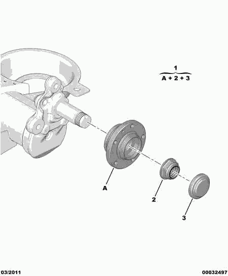 FIAT 3350-71 - Radlagersatz alexcarstop-ersatzteile.com