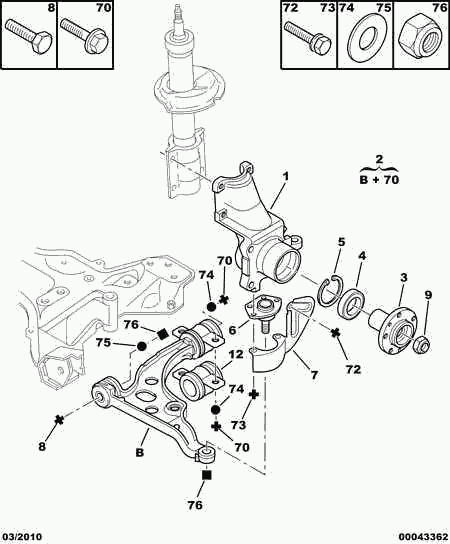 CITROËN 3346.24 - Radlagersatz alexcarstop-ersatzteile.com