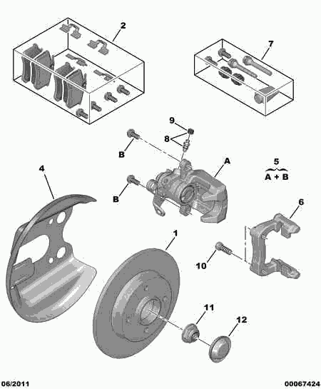 CITROËN 4401 N6 - Bremssattel alexcarstop-ersatzteile.com