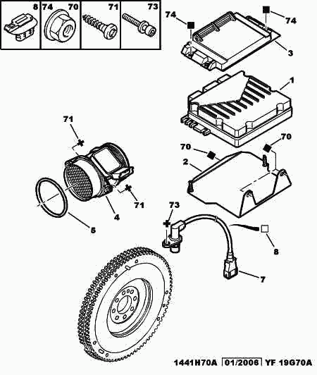 CITROËN 1920.7S - Luftmassenmesser alexcarstop-ersatzteile.com