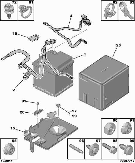 PEUGEOT 5600 TC - Starterbatterie alexcarstop-ersatzteile.com