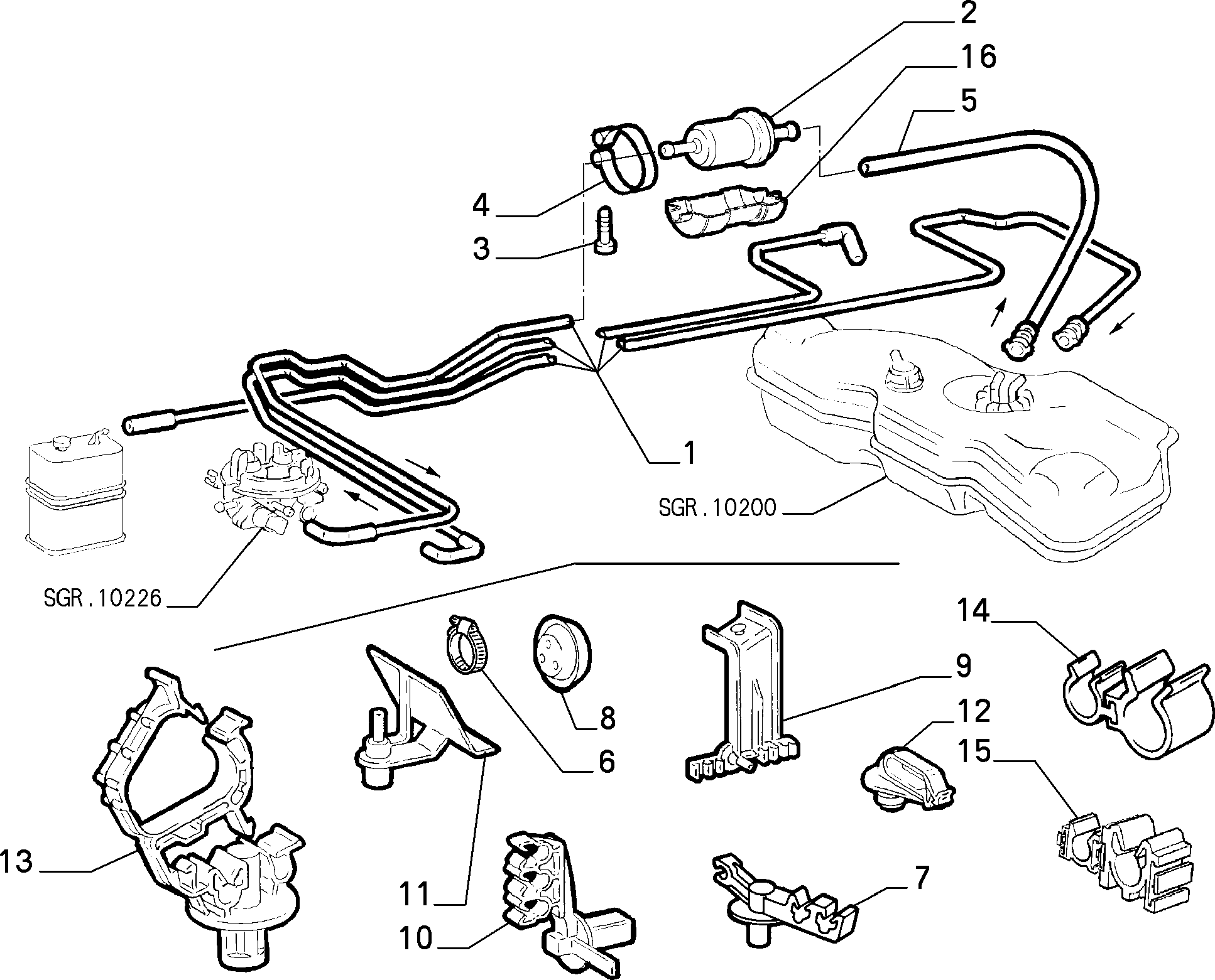 Lancia 46441236 - Kraftstofffilter alexcarstop-ersatzteile.com