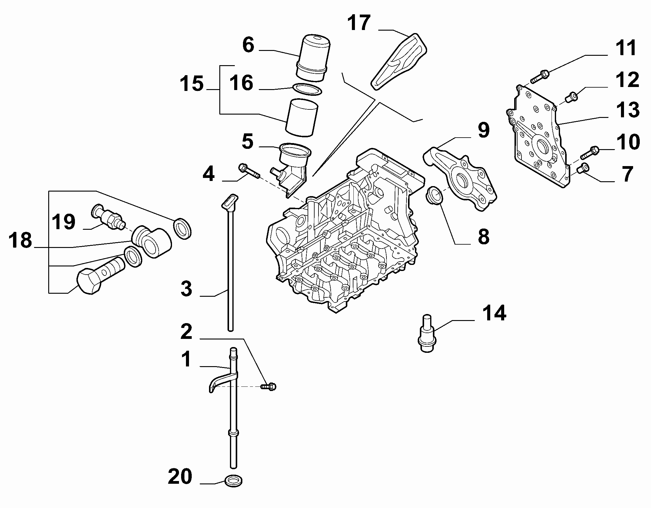 FIAT 7087808 - Ölfilter alexcarstop-ersatzteile.com