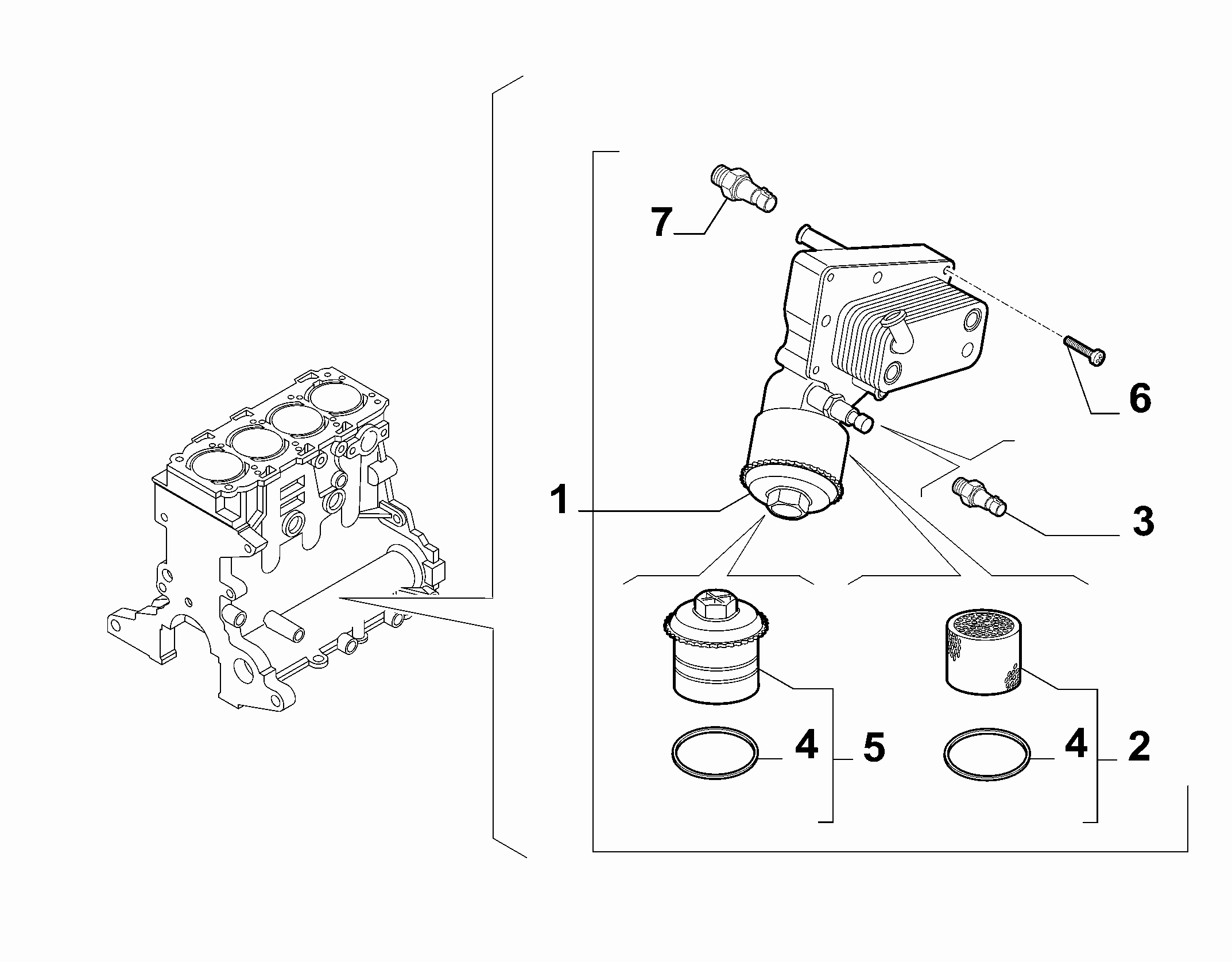 Alfa Romeo 55231346 - Deckel, Ölfiltergehäuse alexcarstop-ersatzteile.com