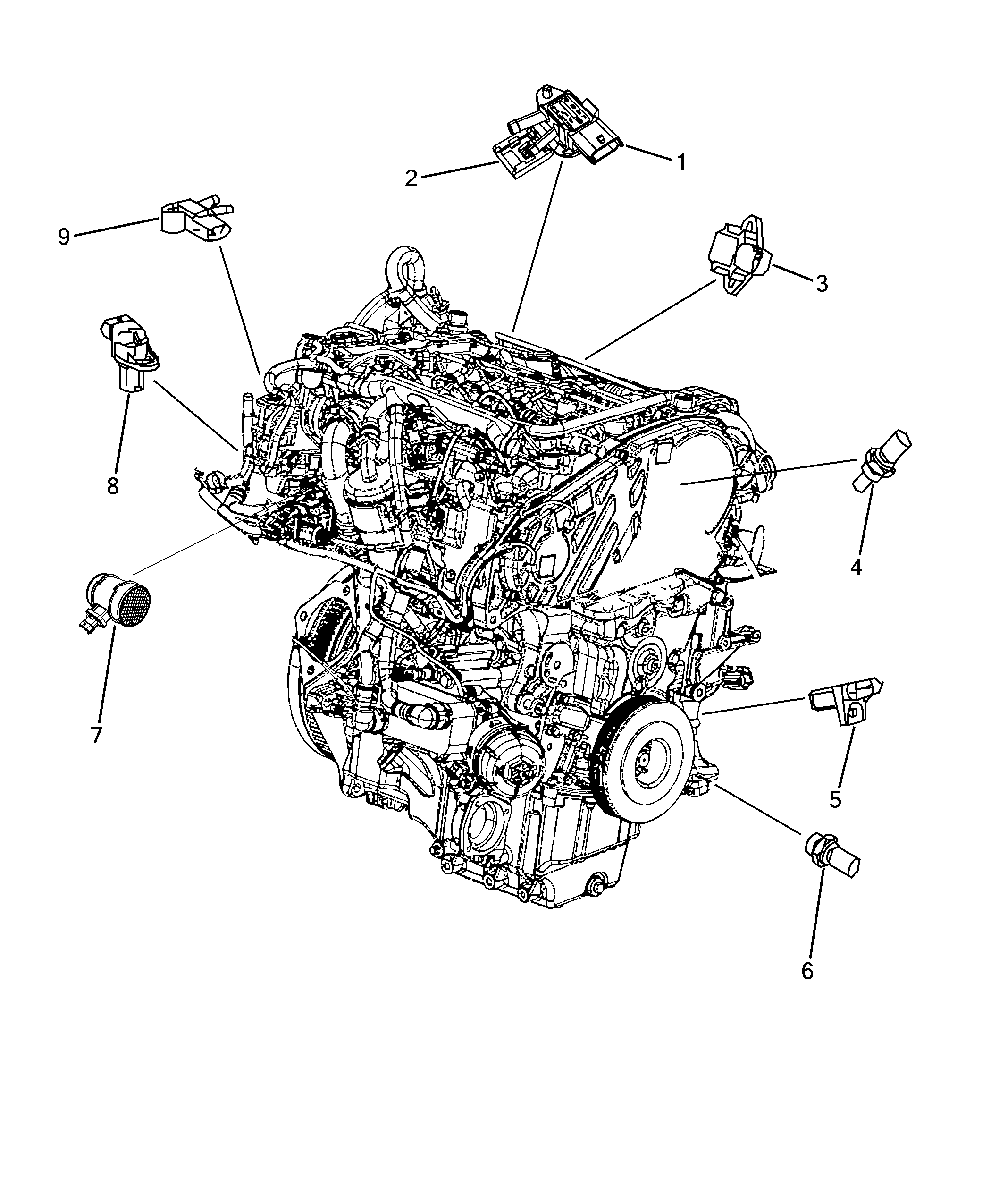 FIAT K68096437AA - Sensor, Öldruck alexcarstop-ersatzteile.com