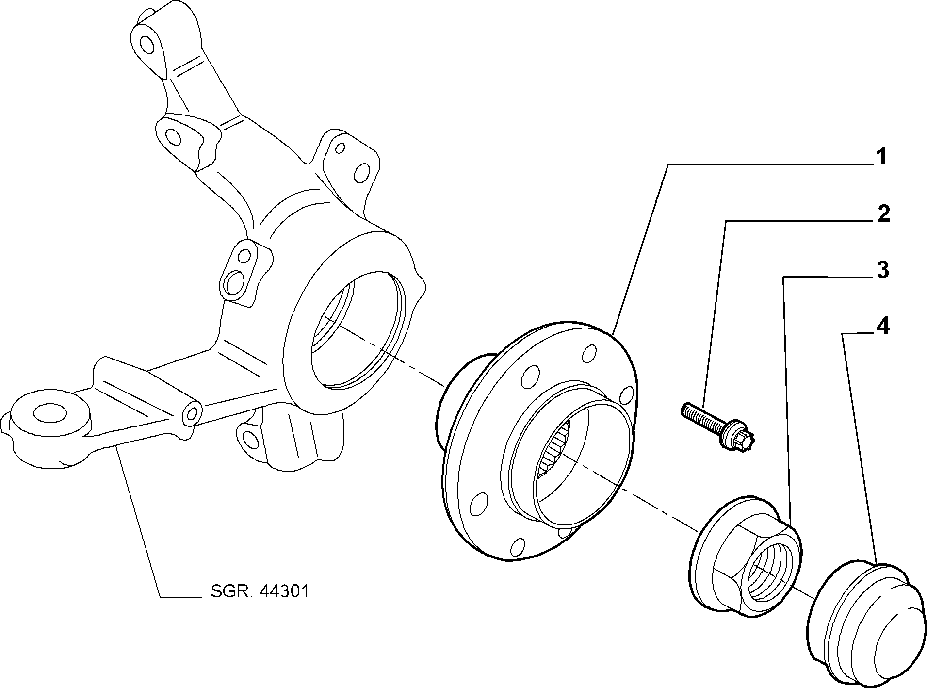 Alfa Romeo 51704628 - Radlagersatz alexcarstop-ersatzteile.com