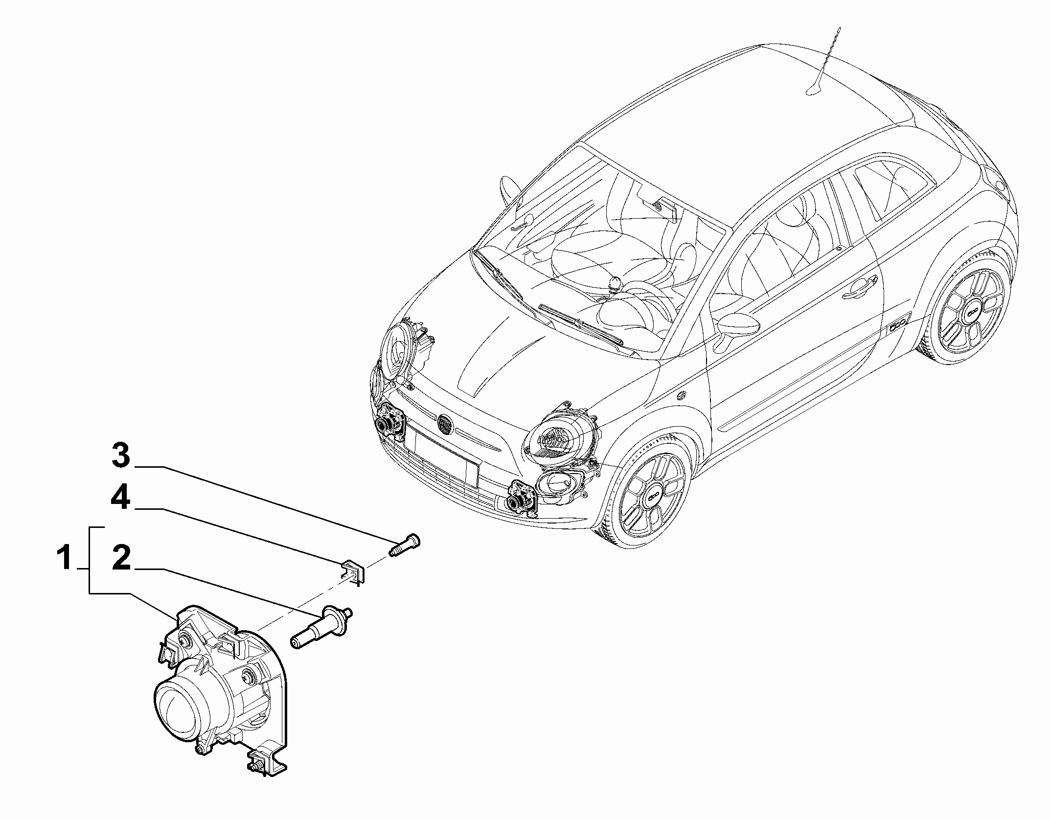 FIAT 11028490 - Glühlampe, Nebelscheinwerfer alexcarstop-ersatzteile.com