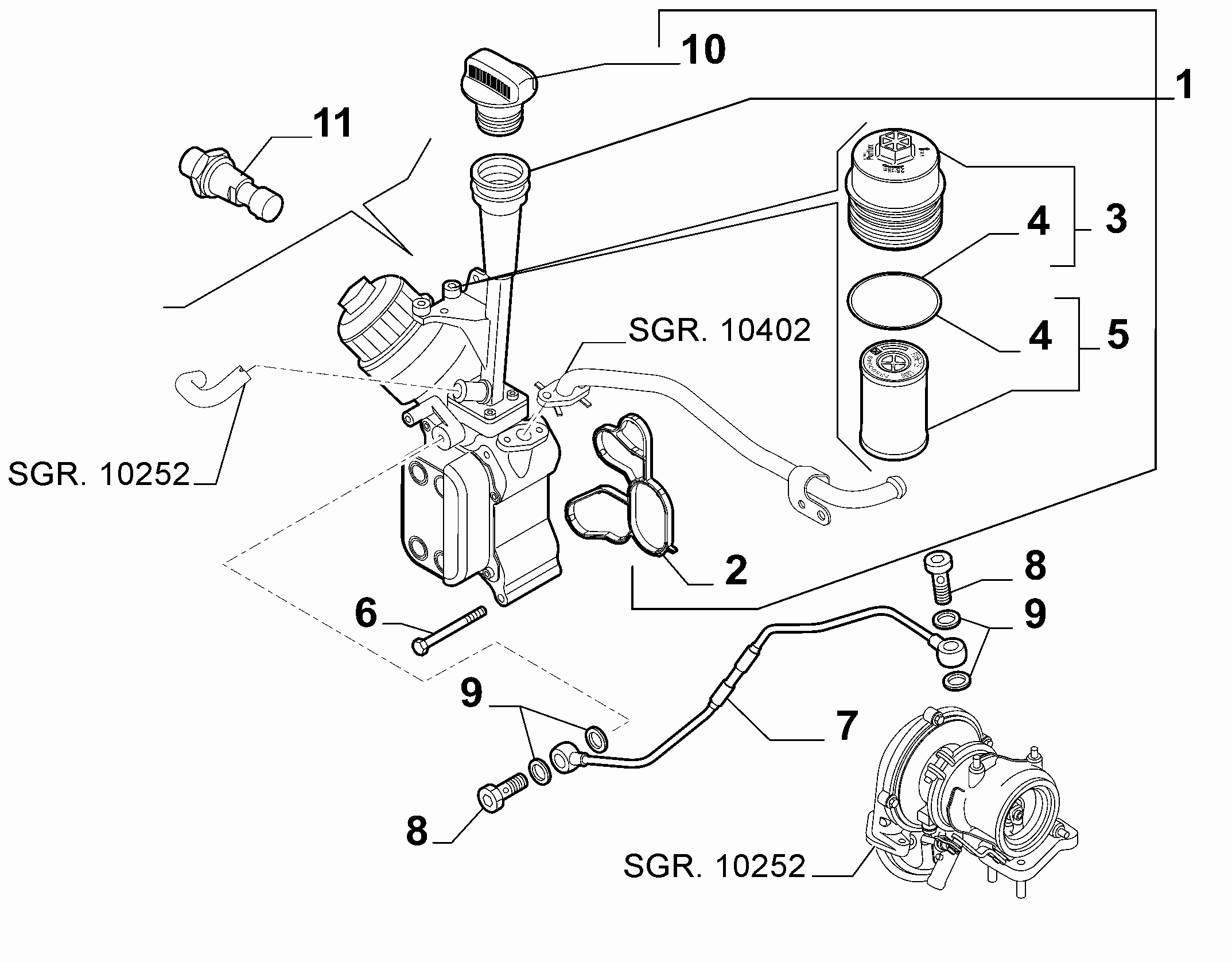 FIAT 71751114 - Ölfilter alexcarstop-ersatzteile.com