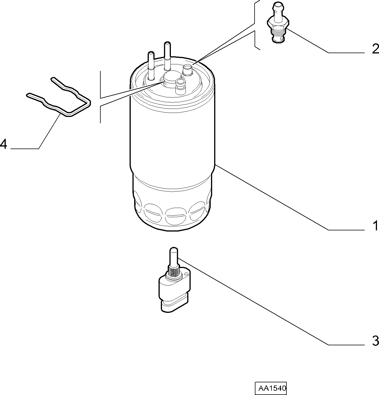 MAZDA 77363657 - Kraftstofffilter alexcarstop-ersatzteile.com