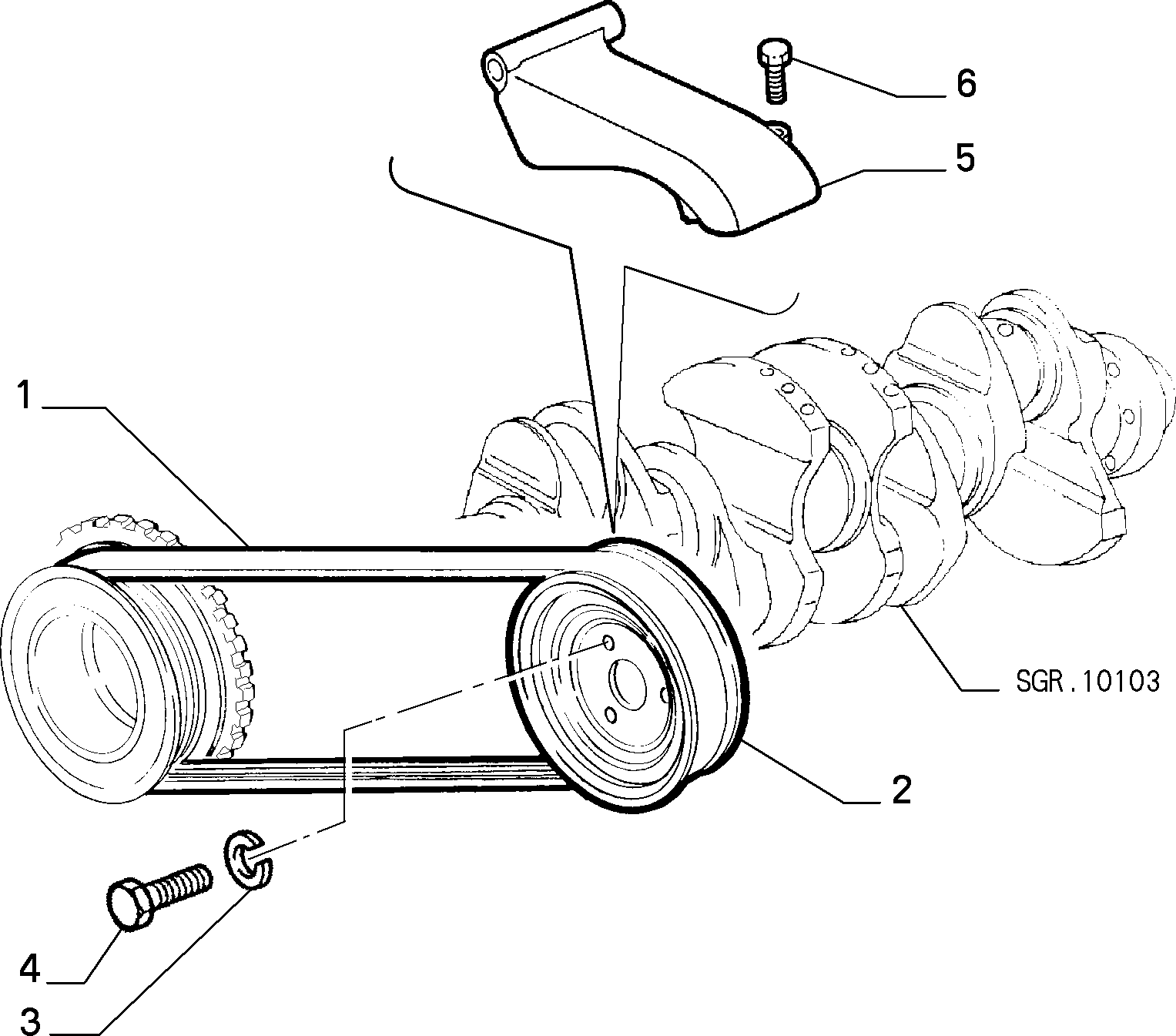 FIAT 71719398 - Keilrippenriemen alexcarstop-ersatzteile.com