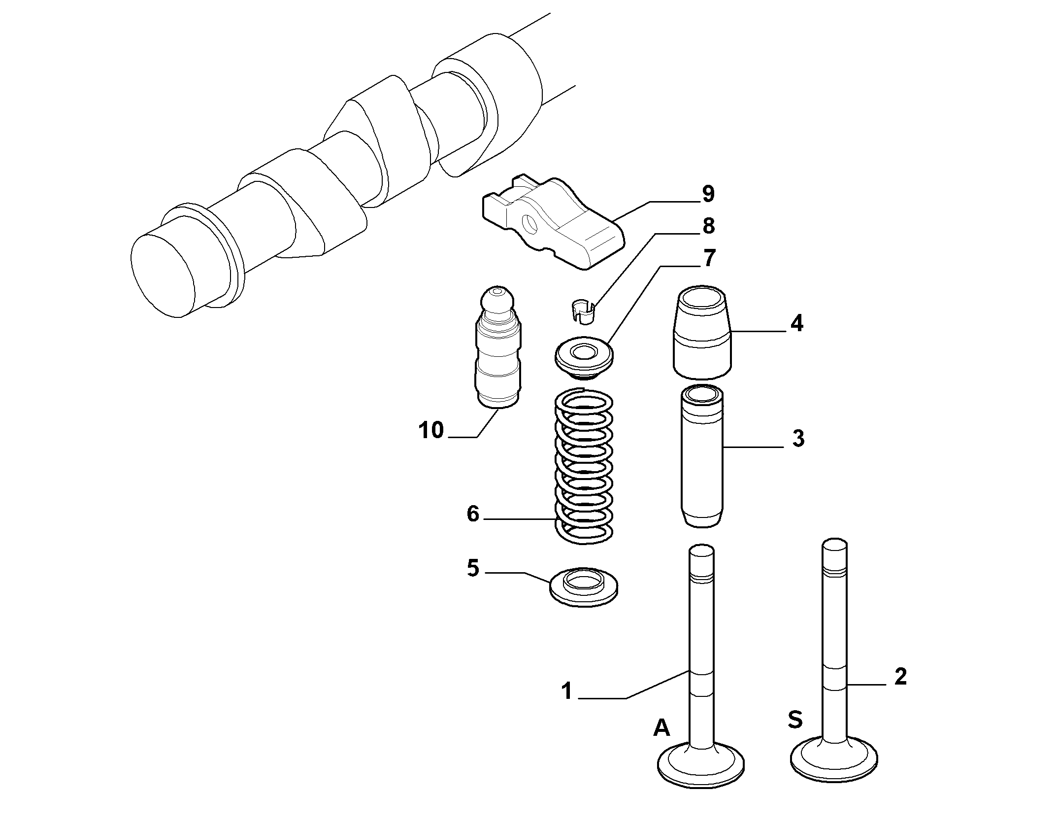 FIAT 46556651 - Dichtring, Ventilschaft alexcarstop-ersatzteile.com