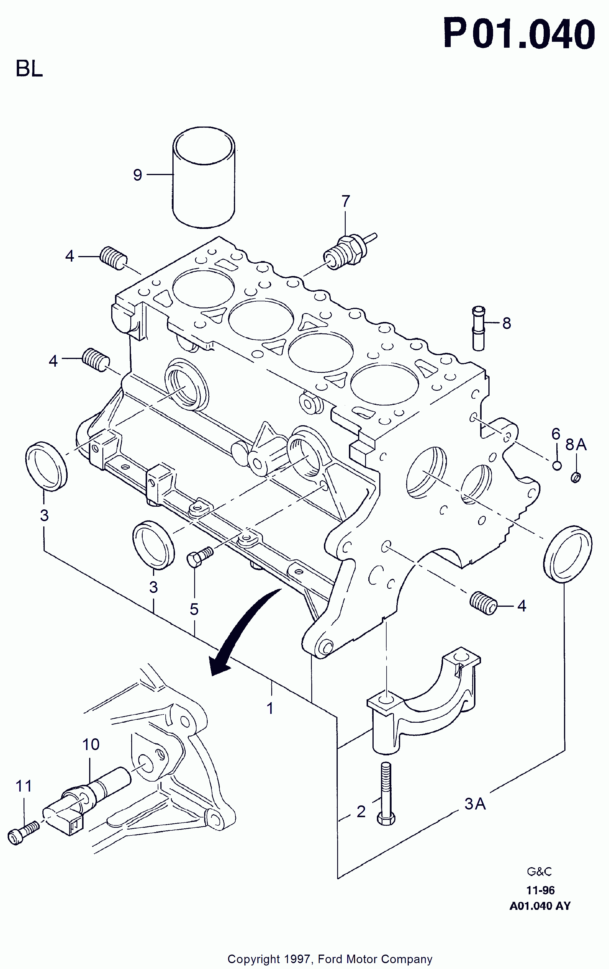 FORD USA 6 499 475 - Sensor, Öldruck alexcarstop-ersatzteile.com