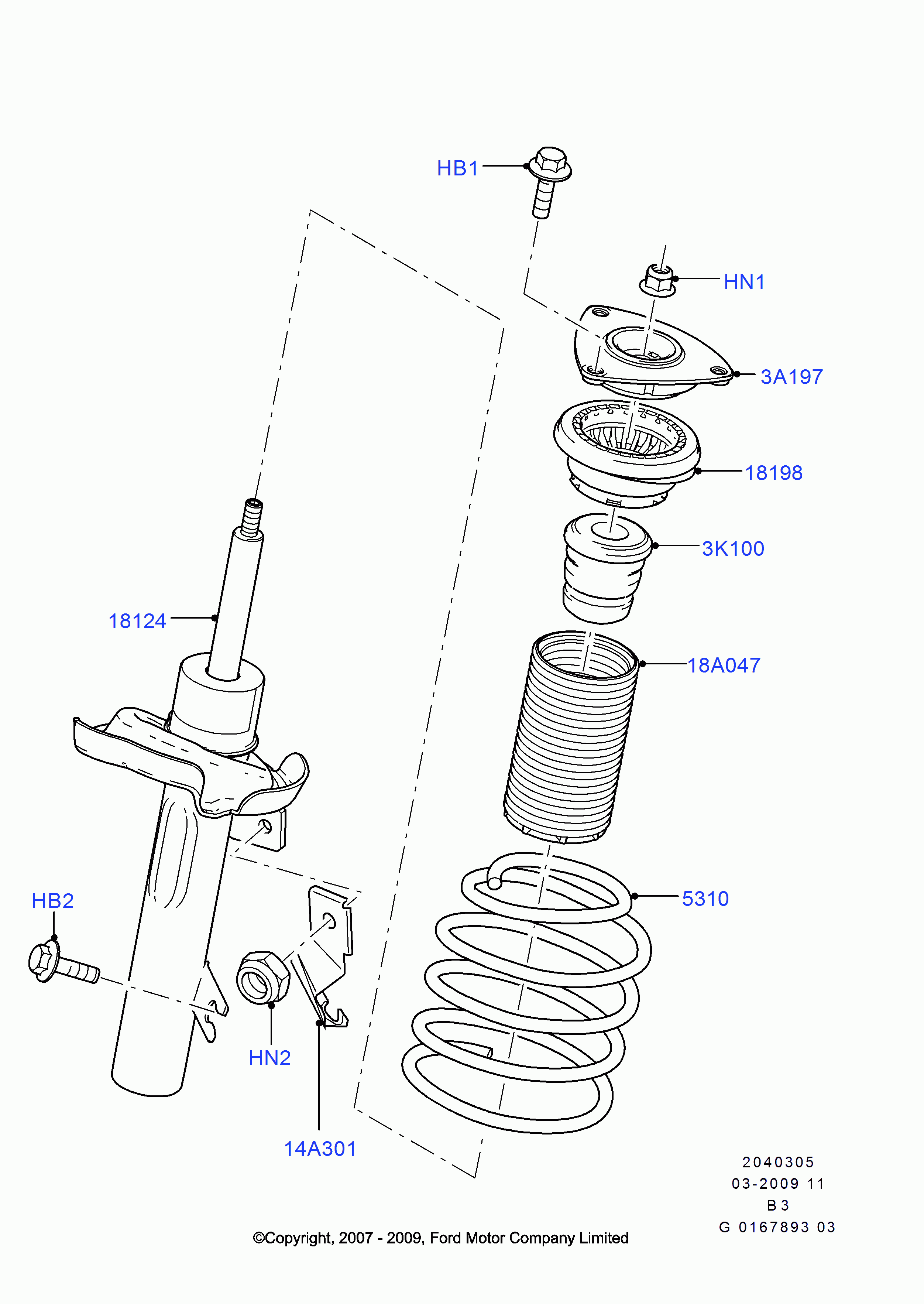 FORD 1377612 - Federbeinstützlager alexcarstop-ersatzteile.com