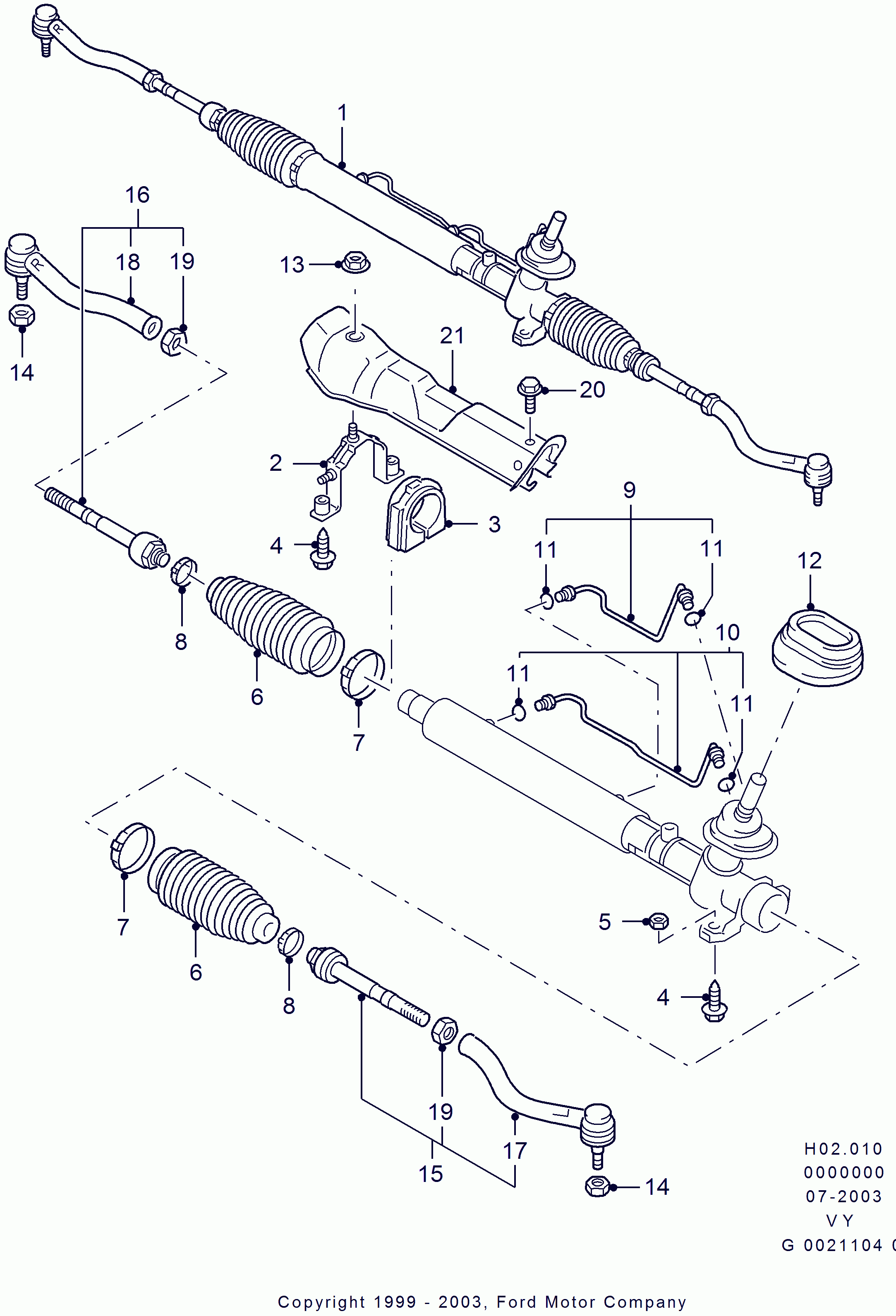 FORD 1233553 - Spurstange alexcarstop-ersatzteile.com