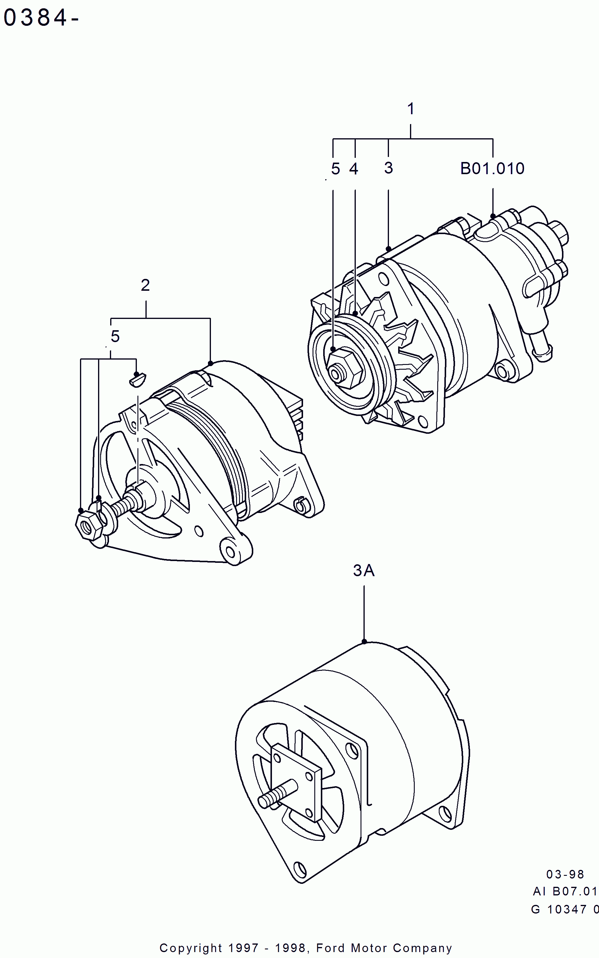 FORD 7 302 659 - Generator alexcarstop-ersatzteile.com