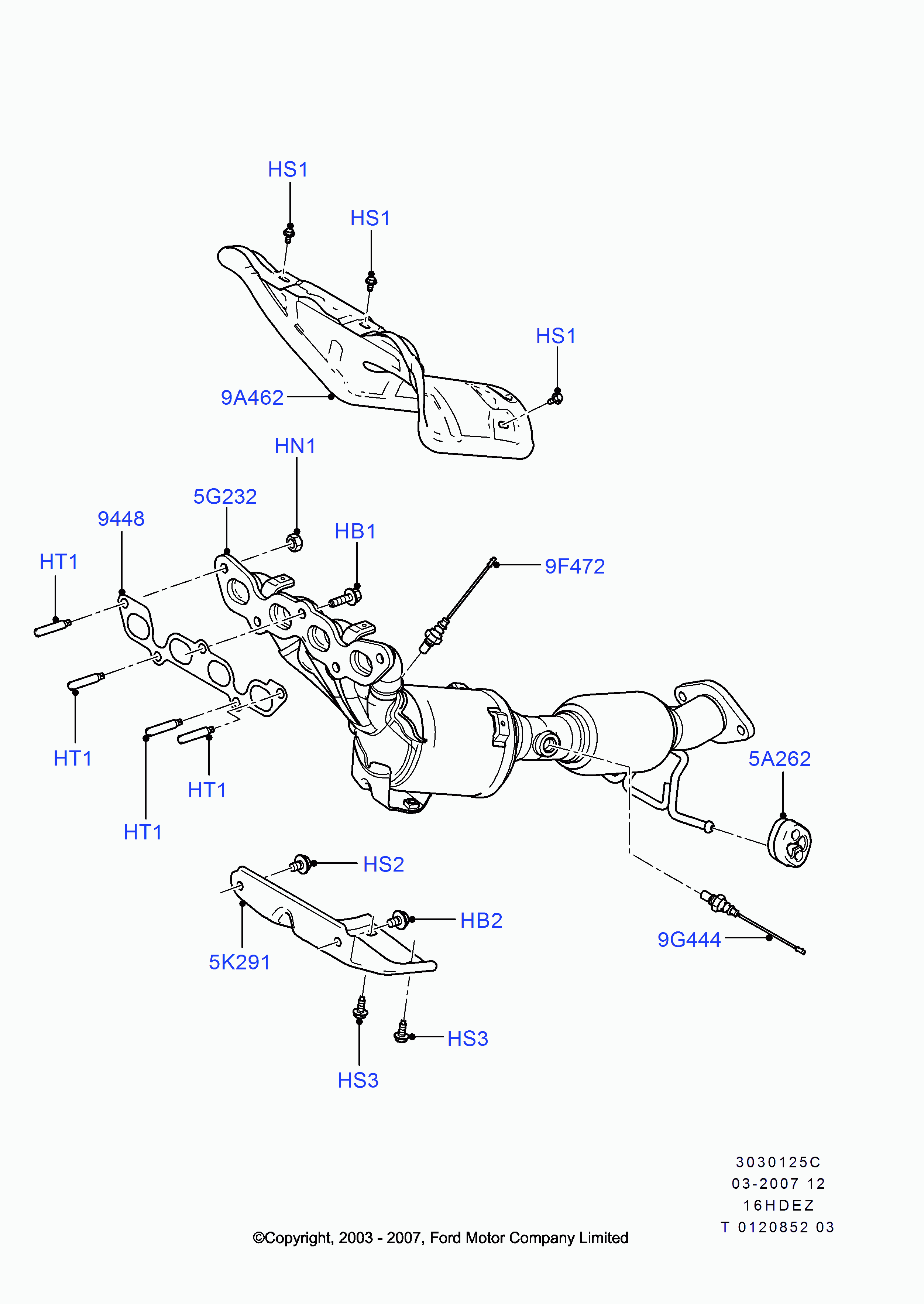 FORD 1 351 337 - Lambdasonde alexcarstop-ersatzteile.com