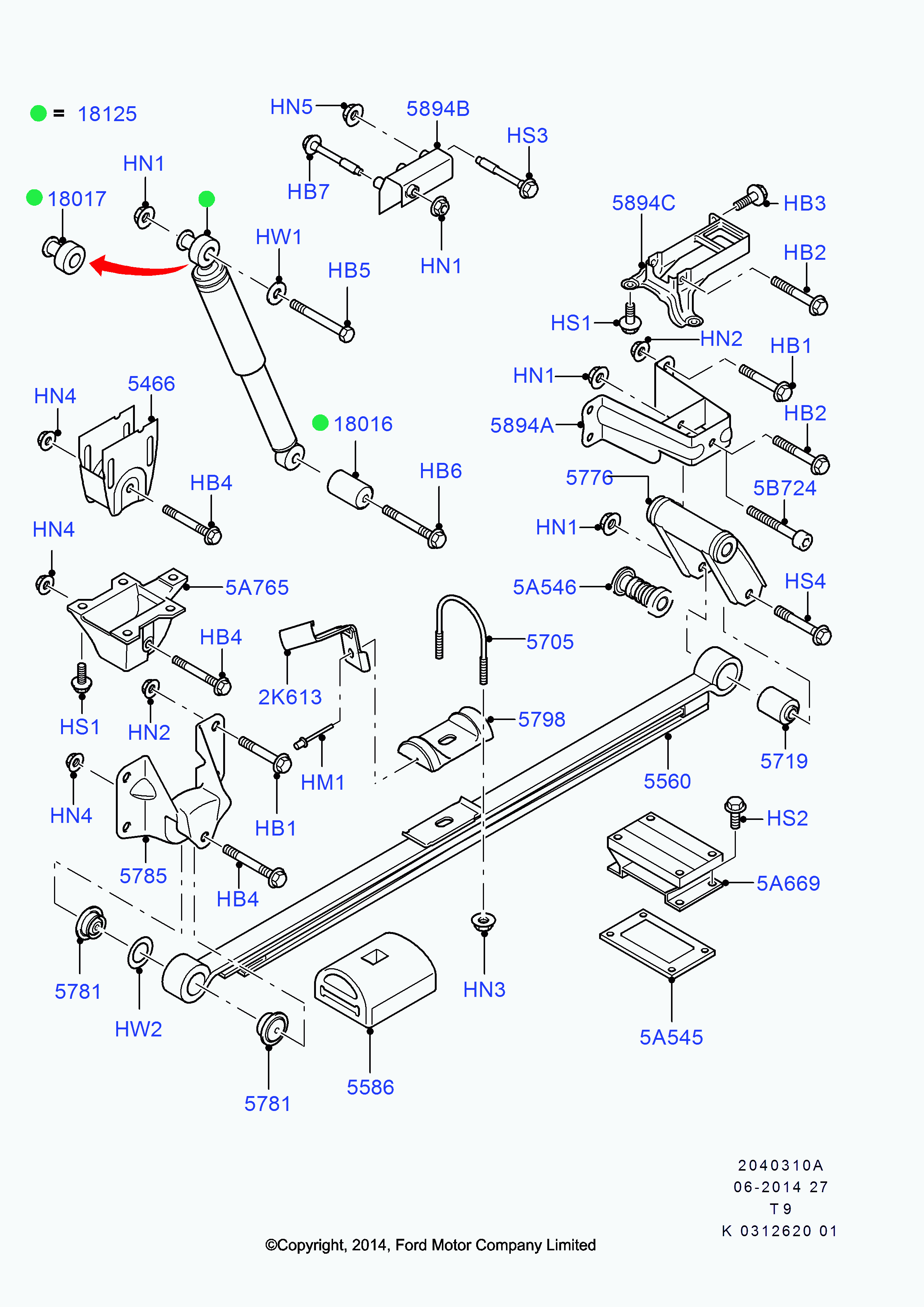 FORD 1605793 - Stoßdämpfer alexcarstop-ersatzteile.com