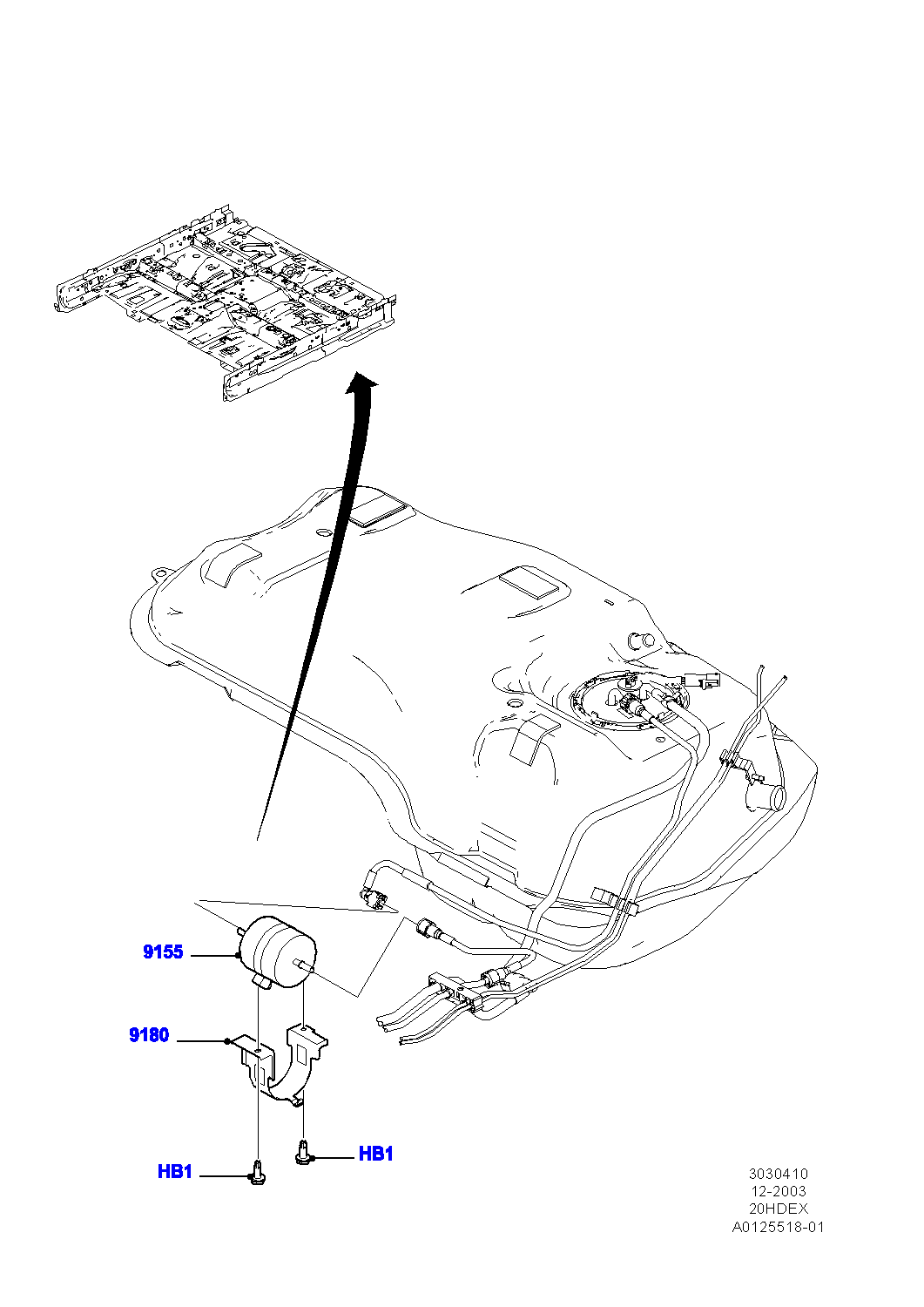 FORD 3732 020 - Kraftstofffilter alexcarstop-ersatzteile.com