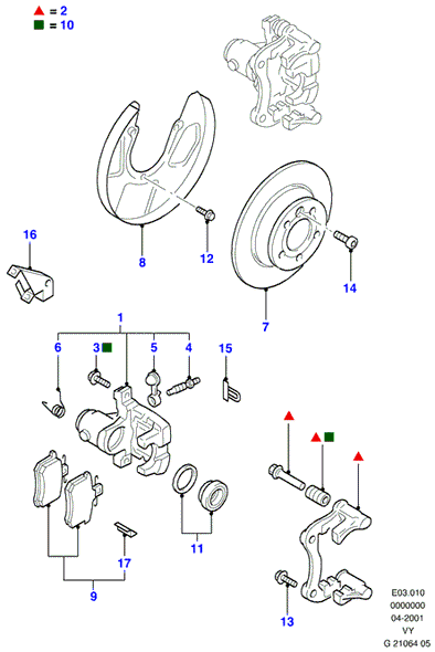 FORD 1478429 - Bremssattel alexcarstop-ersatzteile.com