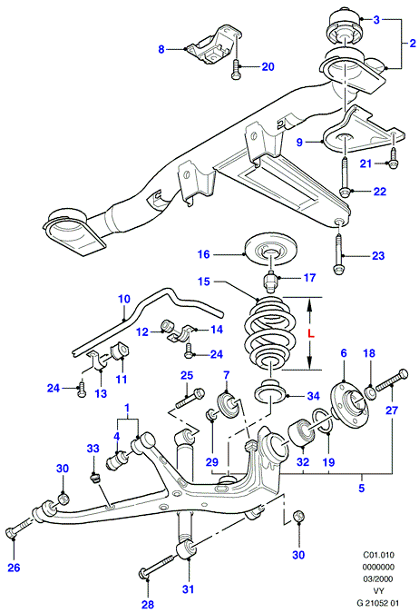 VAG 1058676 - Stoßdämpfer alexcarstop-ersatzteile.com