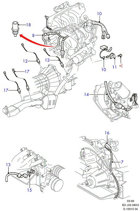 FORD 3 466 716 - Sensor, Öldruck alexcarstop-ersatzteile.com