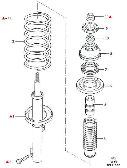 FORD 1793880 - Federbeinstützlager alexcarstop-ersatzteile.com