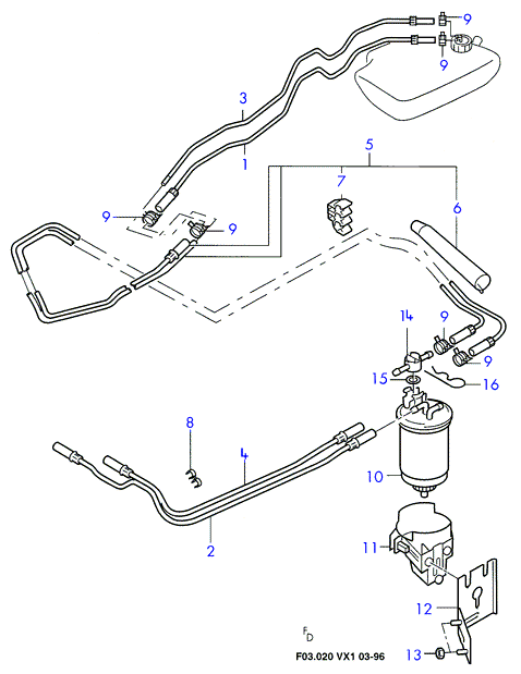 FORD 1022 920 - Kraftstofffilter alexcarstop-ersatzteile.com