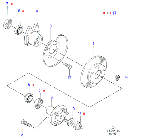 FORD 6 118 000 - Reparatursatz, Bremssattel alexcarstop-ersatzteile.com