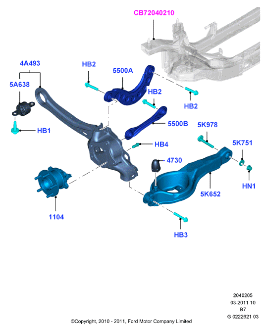 FORD 1712237 - Lenker, Radaufhängung alexcarstop-ersatzteile.com