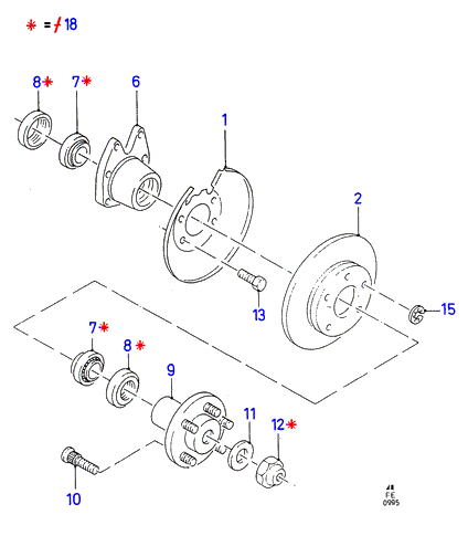 FORD 6152222 - Bremssattel alexcarstop-ersatzteile.com