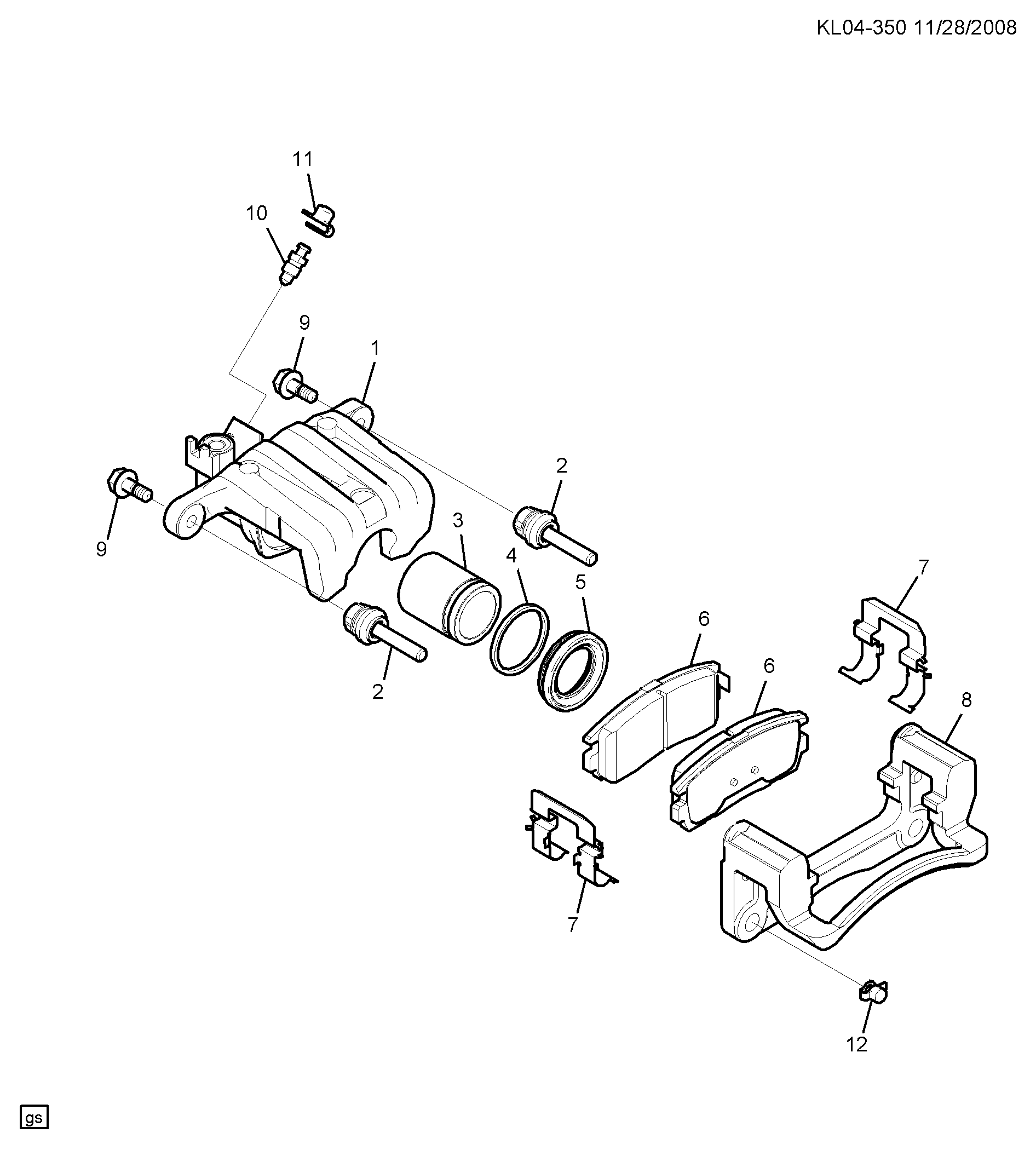 Vauxhall 96626076 - Bremsbelagsatz, Scheibenbremse alexcarstop-ersatzteile.com