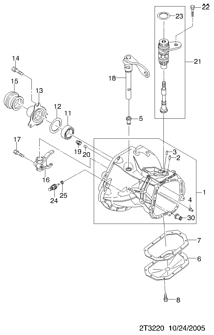 Chevrolet 90251210 - Ausrücklager alexcarstop-ersatzteile.com