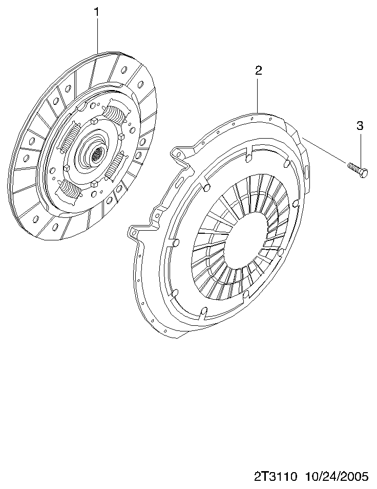 GMC 96468826 - Kupplungsscheibe alexcarstop-ersatzteile.com